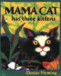 Mama Cat Has Three Kittens